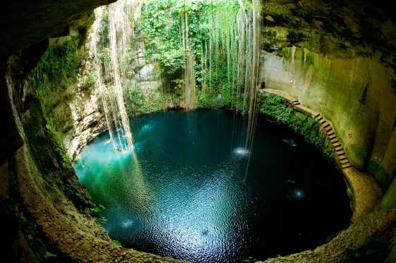 Cenote Ik Kill en Yucatan