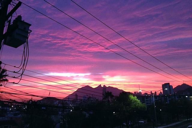 Amanecer en Monterrey