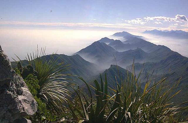 Perspectiva de la Sierra del Cerro de la Silla