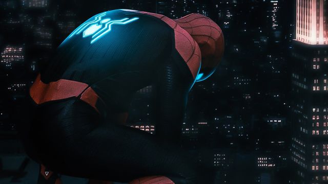 El Hombre Araña Descansando
