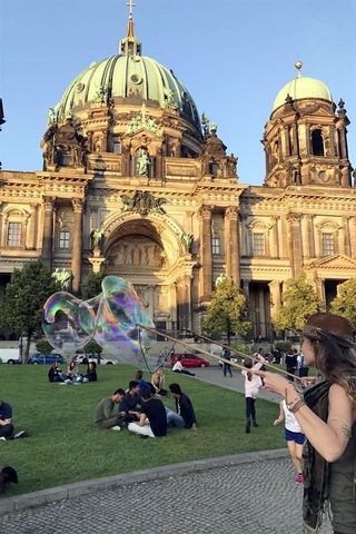 Burbujas en Berlin